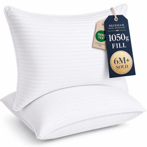 Beckham Hotel Collection Standard Queen Bed Pillows 2-Pack