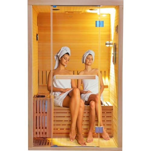 Outexer 3KW Traditional Steam Sauna for 2-3 Persons: $1,950.03