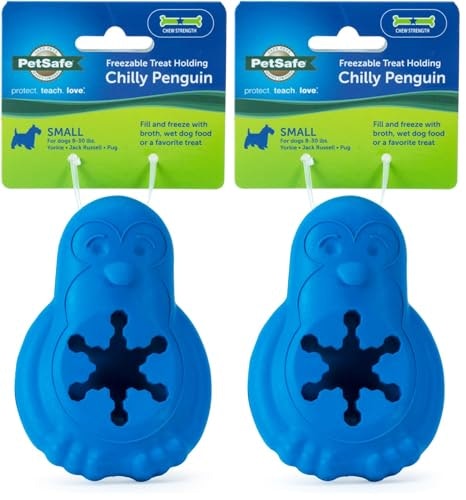 PetSafe Chilly Penguin Freezable Dog Toy 2-Pack: $11.45