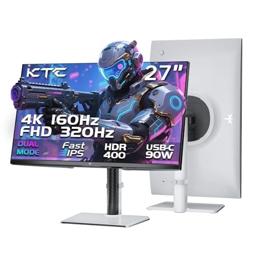 KTC H27P6 27" 4K HDR IPS LED G-Sync Monitor: $260.09
