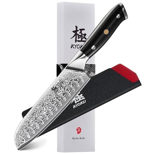 Kyoku Shogun Series 7-inch Damascus Santoku Knife: $58.47 Kyoku Shogun Series 7-inch Damascus Santoku Knife: $58.47