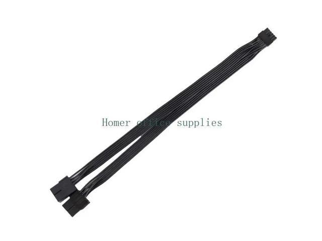 Dual 8-Pin Female to 12-Pin Male Graphics Card Power Adapter Cable: $20.26
