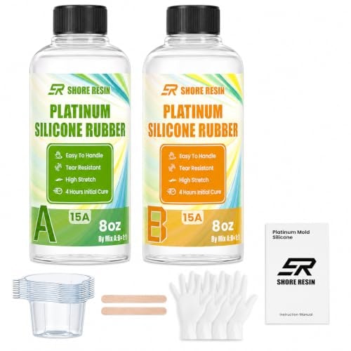 Shore Resin Platinum Silicone Mold Making Kit 16oz: $9.94 Shore Resin Platinum Silicone Mold Making Kit 16oz: $9.94