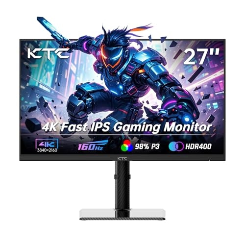 KTC 27" 4K 160Hz Fast IPS Monitor: $254.99 KTC 27" 4K 160Hz Fast IPS Monitor: $254.99
