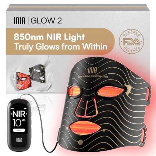 Inia Red and Blue Light Therapy Mask: $76.49 Inia Red and Blue Light Therapy Mask: $76.49