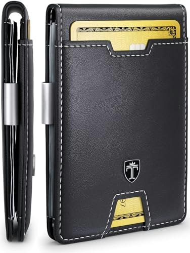 Travando RFID Money Clip Bifold Wallet: $14.95 Travando RFID Money Clip Bifold Wallet: $14.95