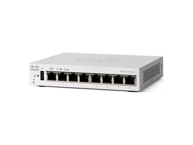 Cisco Catalyst 1200 8-Port Gigabit Ethernet Switch: $211.81