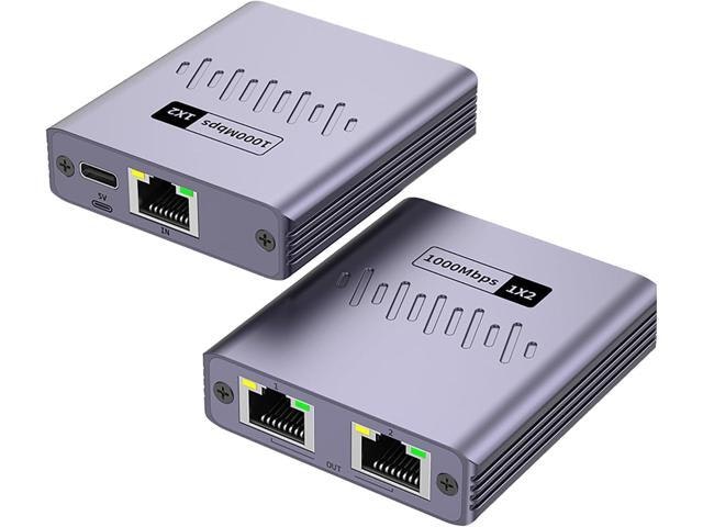 Gigabit Ethernet 1-to-2 Splitter: $31.50 Gigabit Ethernet 1-to-2 Splitter: $31.50