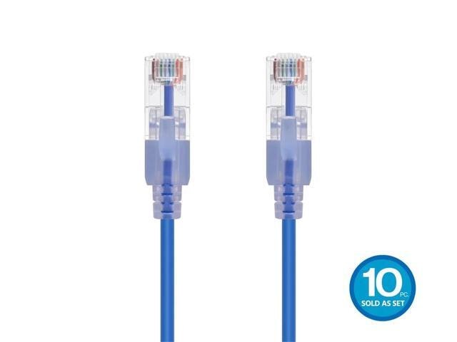 Monoprice Cat6A SlimRun Ethernet Patch Cable 4ft 10-Pack: $28 Monoprice Cat6A SlimRun Ethernet Patch Cable 4ft 10-Pack: $28