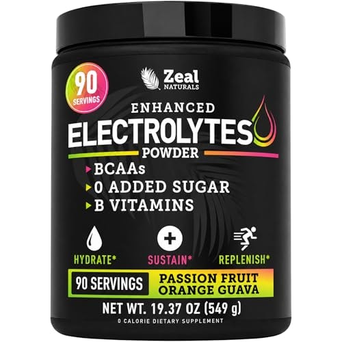 Zeal Naturals Electrolyte Powder 90-Serving Tub: $29.71 Zeal Naturals Electrolyte Powder 90-Serving Tub: $29.71