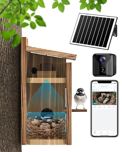 KinetCam Solar-Powered Cedar Bird House with Camera: $79.97 KinetCam Solar-Powered Cedar Bird House with Camera: $79.97