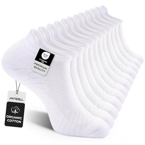 Fitrell Athletic Cushioned Ankle Socks 6-Pack: $13.99 Fitrell Athletic Cushioned Ankle Socks 6-Pack: $13.99