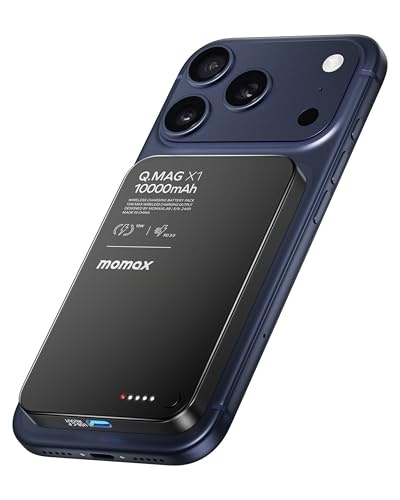 Momax Q.Mag 10,000mAh Magnetic Portable Wireless Charger: $33.99 Momax Q.Mag 10,000mAh Magnetic Portable Wireless Charger: $33.99