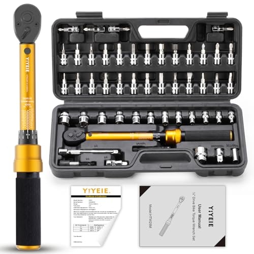 Yiyeie 50-Piece 1/4-Inch Drive Torque Wrench Set: $35.99 Yiyeie 50-Piece 1/4-Inch Drive Torque Wrench Set: $35.99