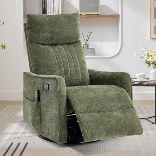 Trustyue Swivel Rocker Recliner Chair with Heat and Massage: $212.49 Trustyue Swivel Rocker Recliner Chair with Heat and Massage: $212.49