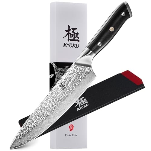 Kyoku Shogun Series 8-Inch Damascus Steel Chef Knife: $59.99 Kyoku Shogun Series 8-Inch Damascus Steel Chef Knife: $59.99