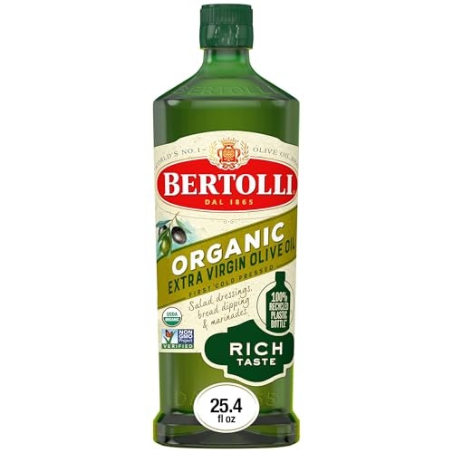 Bertolli Organic Extra Virgin Olive Oil 25.4-oz.: $9.09 Bertolli Organic Extra Virgin Olive Oil 25.4-oz.: $9.09