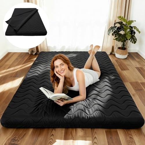 Cozyfuzy 3.5-inch Full Foldable Japanese Floor Mattress Futon: $80.09 Cozyfuzy 3.5-inch Full Foldable Japanese Floor Mattress Futon: $80.09