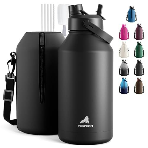 Powcan 64-oz Insulated Water Bottle: $25.49