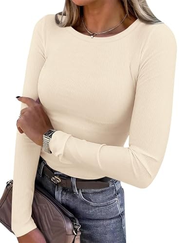 Prettygarden Women's Long Sleeve Basic Tee: $9.49 Prettygarden Women's Long Sleeve Basic Tee: $9.49