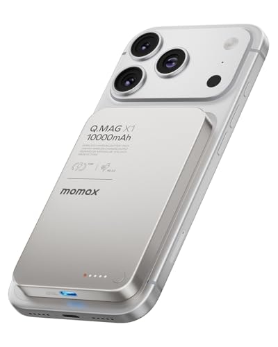 Momax 10,000mAh MagSafe-Compatible Magnetic Wireless Power Bank: $35.99 Momax 10,000mAh MagSafe-Compatible Magnetic Wireless Power Bank: $35.99