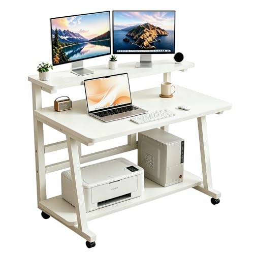 HDOFM 31.5-Inch Compact Rolling Computer Desk: $79.47 HDOFM 31.5-Inch Compact Rolling Computer Desk: $79.47