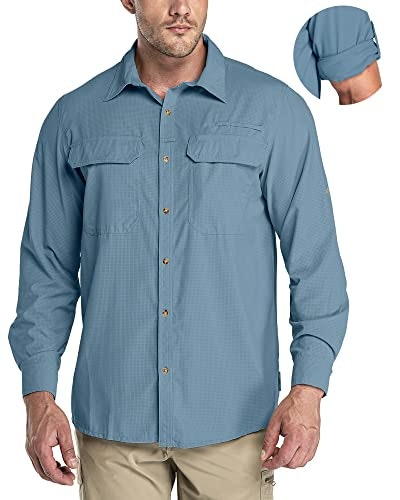 33,000ft Men's UPF 50+ Long Sleeve Fishing Shirt: $31.99 33,000ft Men's UPF 50+ Long Sleeve Fishing Shirt: $31.99