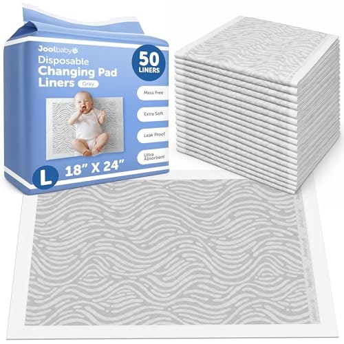 Jool Baby Disposable Changing Pad Liners 50-Count: $14.99 Jool Baby Disposable Changing Pad Liners 50-Count: $14.99