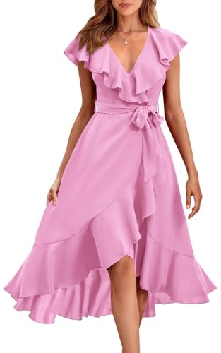 Prettygarden Short Sleeve Satin Midi Dress: $39.99 Prettygarden Short Sleeve Satin Midi Dress: $39.99