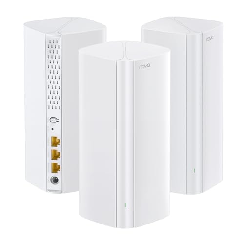 Tenda Nova MX12 AX3000 WiFi 6 Mesh System 3-Pack: $116.99 Tenda Nova MX12 AX3000 WiFi 6 Mesh System 3-Pack: $116.99