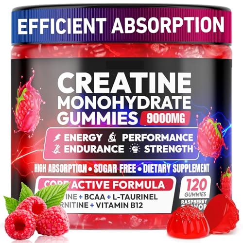 Creatine Monohydrate 5,000mg Gummies 120-Count: $22.09 Creatine Monohydrate 5,000mg Gummies 120-Count: $22.09