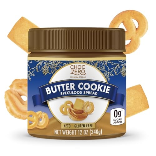 ChocZero Sugar Free Butter Cookie Spread 12-oz. Jar: $9.99 ChocZero Sugar Free Butter Cookie Spread 12-oz. Jar: $9.99