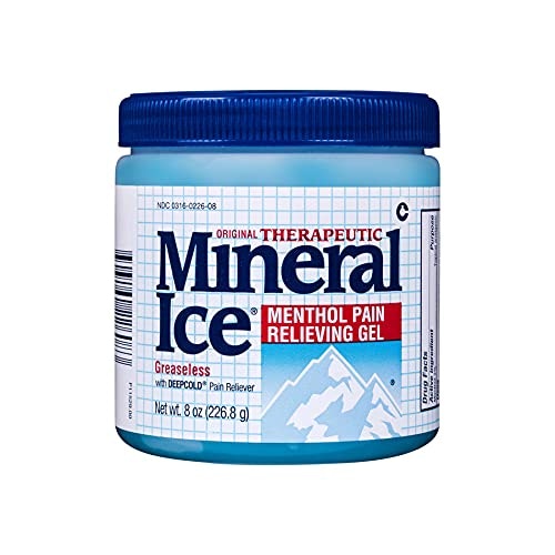 Mineral Ice Menthol Pain Relief Gel 8-oz.: $8.07 Mineral Ice Menthol Pain Relief Gel 8-oz.: $8.07