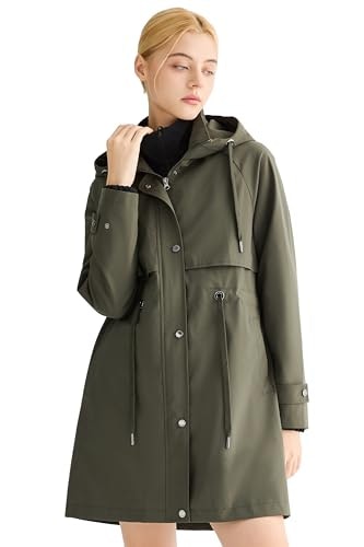 Orolay Women's Waterproof Hooded Rain Jacket: $79.99 Orolay Women's Waterproof Hooded Rain Jacket: $79.99