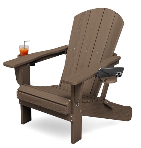 Kingyes Folding Adirondack Chair: $83.29