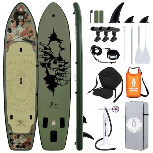 Tuxedo Sailor 12-Foot Inflatable Paddle Board with Accessories: $259.99 Tuxedo Sailor 12-Foot Inflatable Paddle Board with Accessories: $259.99