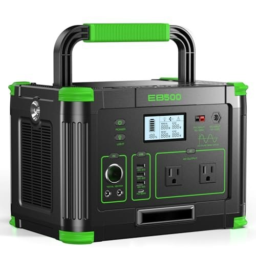 500W 519.48Wh Portable Power Station: $179.98 500W 519.48Wh Portable Power Station: $179.98