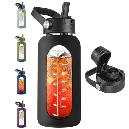 Civago 32-oz. Glass Water Bottle with Straw: $13.98 Civago 32-oz. Glass Water Bottle with Straw: $13.98