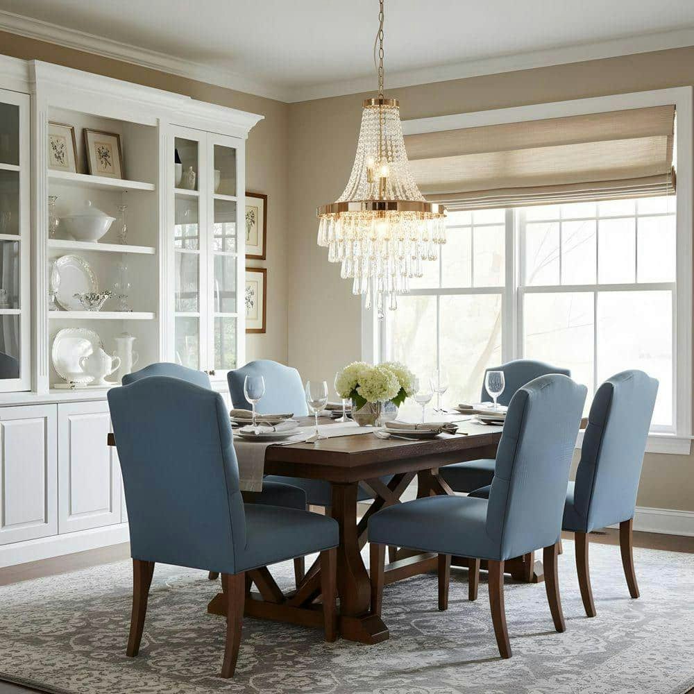 19.7-inch 11-Light Crystal Chandelier: $424.22 19.7-inch 11-Light Crystal Chandelier: $424.22