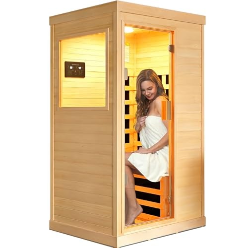 Outexer 1,200W Canadian Hemlock Far Infrared Home Sauna: $799.97 Outexer 1,200W Canadian Hemlock Far Infrared Home Sauna: $799.97
