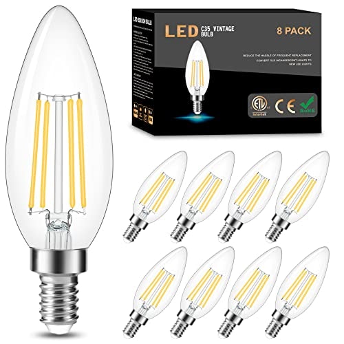 Cotanic 60W Equivalent Dimmable E12 LED Candelabra Bulb 8-Pack: $16.30 Cotanic 60W Equivalent Dimmable E12 LED Candelabra Bulb 8-Pack: $16.30