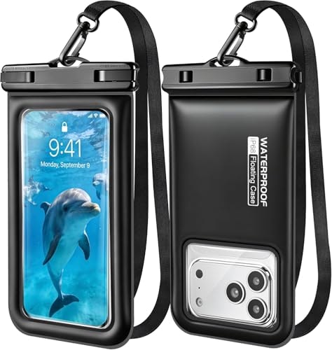 Floating Waterproof Phone Pouch 2-Pack: $15.99