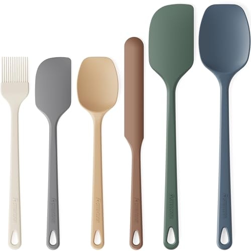 Astercook 6-Piece Silicone Spatula Set: $9.97 Astercook 6-Piece Silicone Spatula Set: $9.97