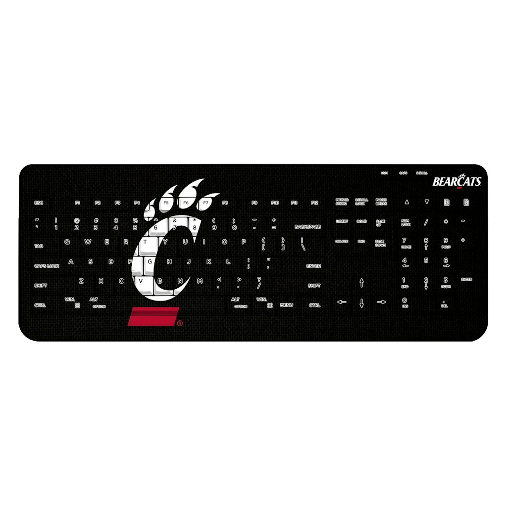 Cincinnati Bearcats Wireless Keyboard: $89.99 Cincinnati Bearcats Wireless Keyboard: $89.99