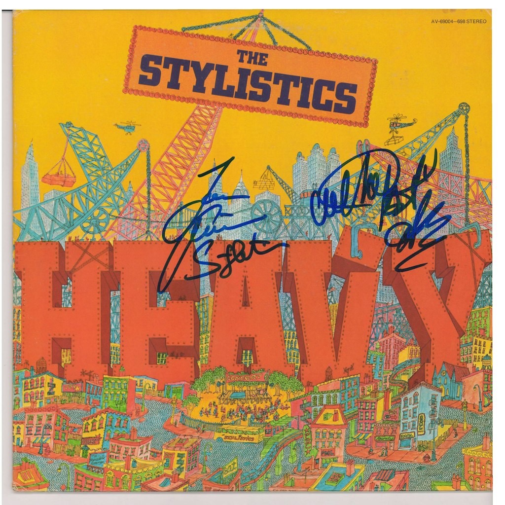 The Stylistics Autographed Heavy Album: $199.99 The Stylistics Autographed Heavy Album: $199.99