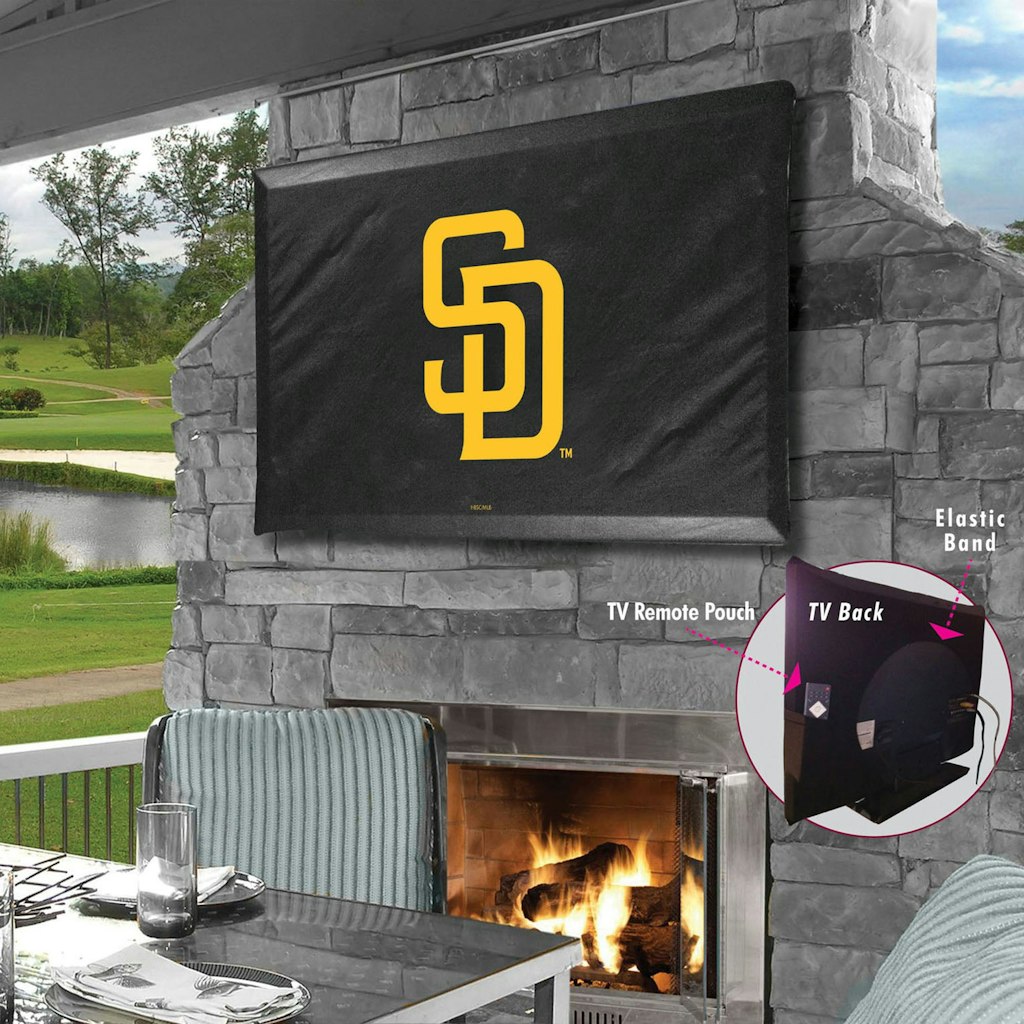 San Diego Padres 35" x 25" TV Cover: $169.99 San Diego Padres 35" x 25" TV Cover: $169.99