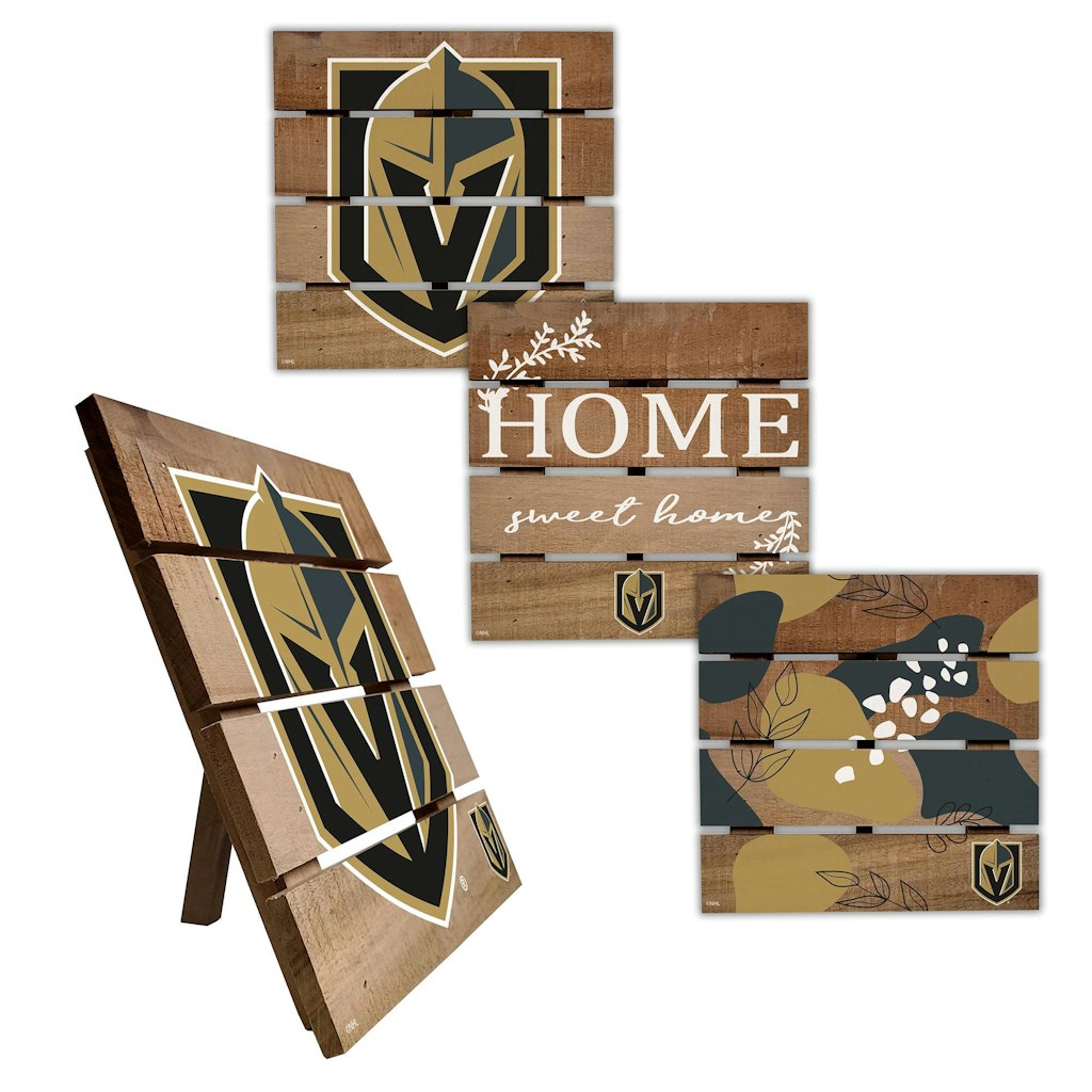 Vegas Golden Knights 4-Piece Hot Plate Set: $62.99 Vegas Golden Knights 4-Piece Hot Plate Set: $62.99