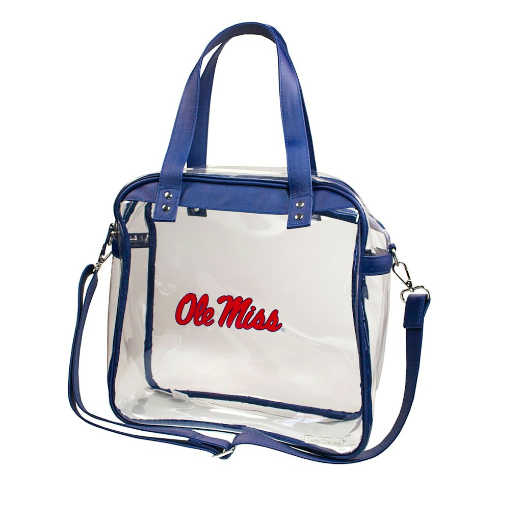 Ole Miss Rebels Women's Clear Tote Bag: $89.99 Ole Miss Rebels Women's Clear Tote Bag: $89.99