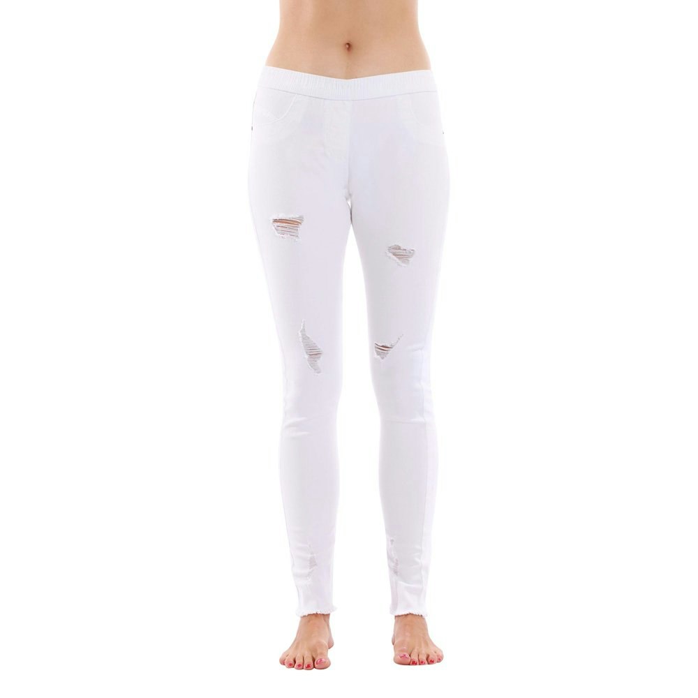 Just Love Women's Denim Ripped Jeggings: $14.99