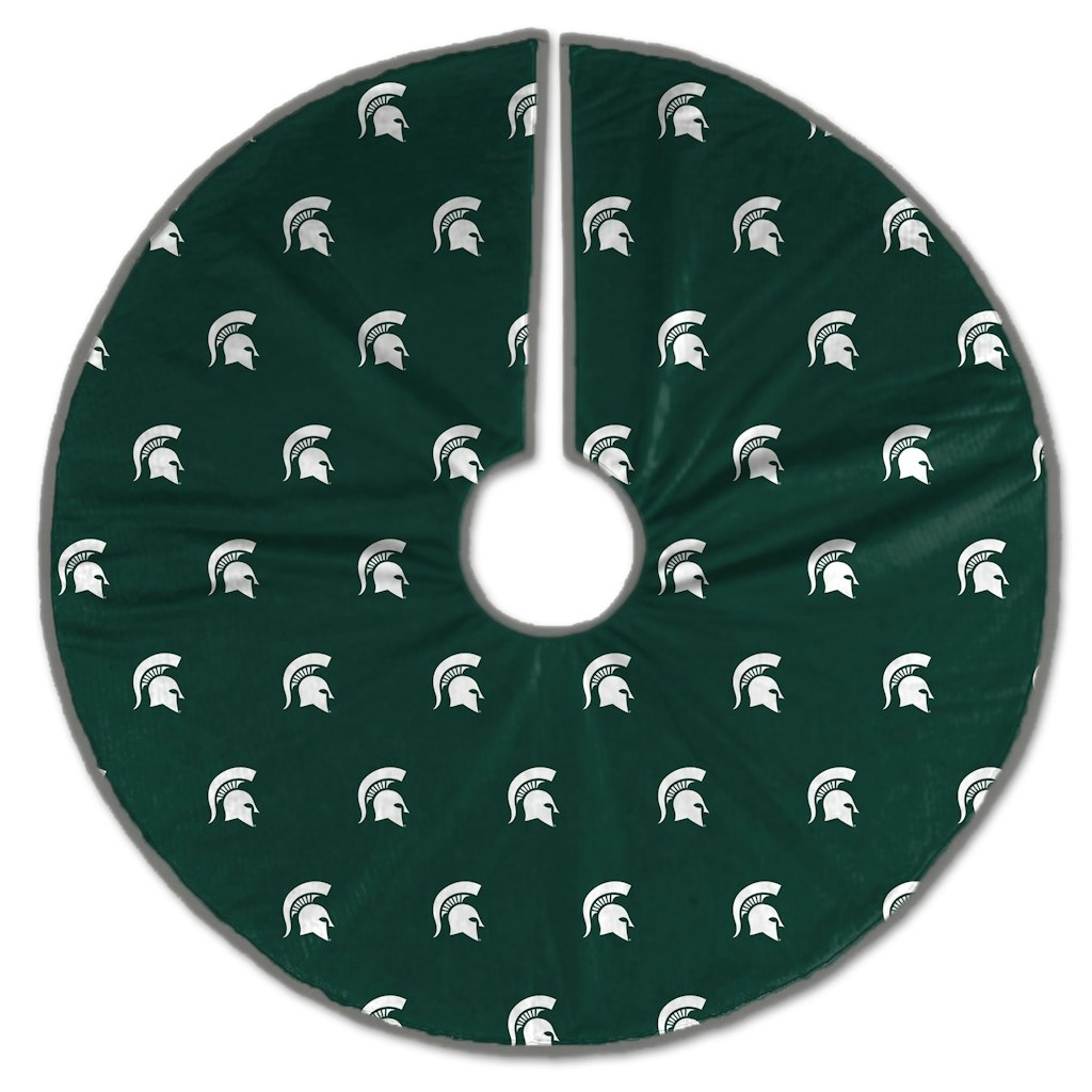 Michigan State Spartans Microplush Christmas Tree Skirt: $34.99 Michigan State Spartans Microplush Christmas Tree Skirt: $34.99